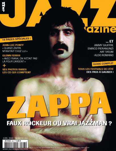 Jazz Magazine June 08 FZ Special